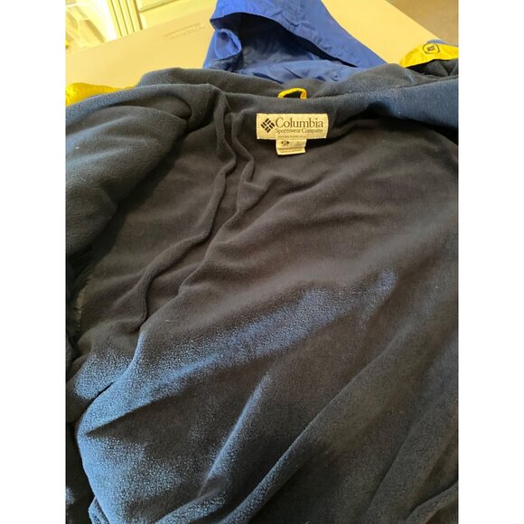 Columbia Mens Blue & Yellow 3 in 1 Jacket XL - Picture 7 of 15